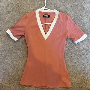 Reformation vneck top